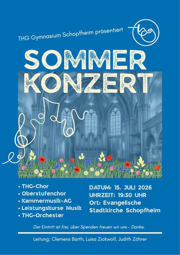 Plakat Sommerkonzert